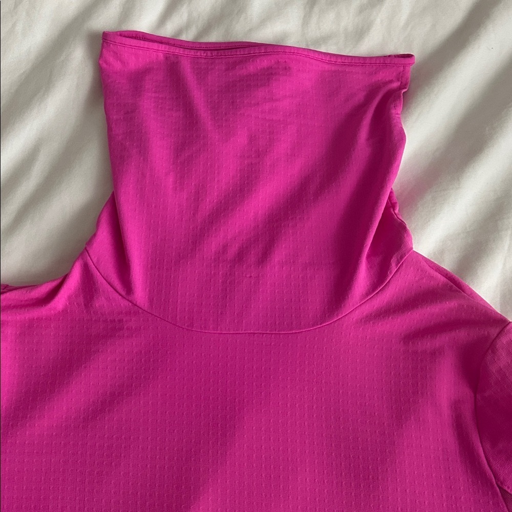 IBKUL Pink Long Sleeve Sun Protection Golf Tennis Shirt Small - Picture 8 of 8